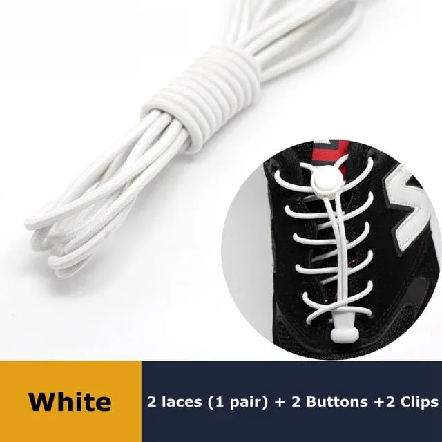 1Pair Hands Free Lazy Shoelaces