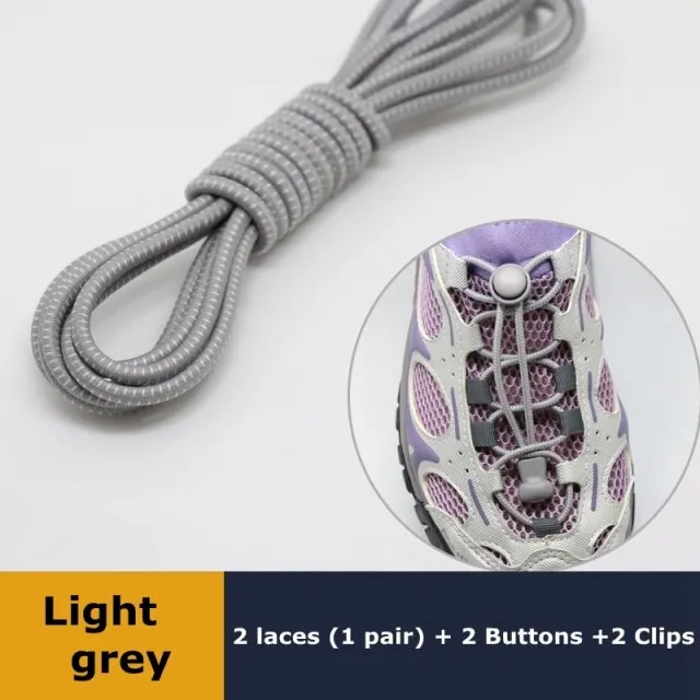 1Pair Hands Free Lazy Shoelaces