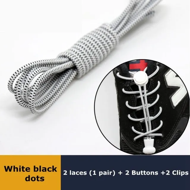 1Pair Hands Free Lazy Shoelaces