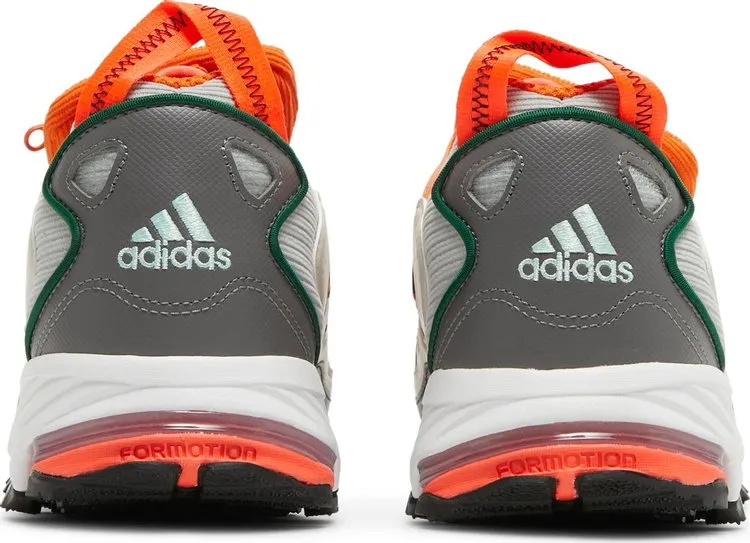 Adidas Sean Wotherspoon x atmos x Superturf Adventure 'Stone Orange' sneakers, gray