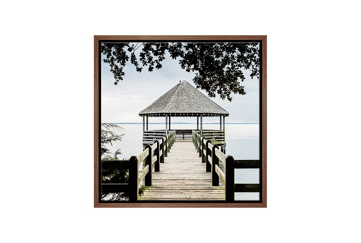 Beachside Boardwalk | Canvas Wall Art Print
