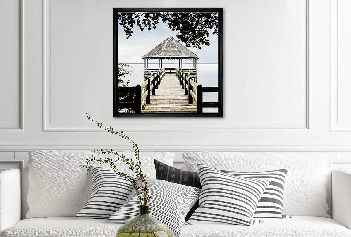 Beachside Boardwalk | Canvas Wall Art Print
