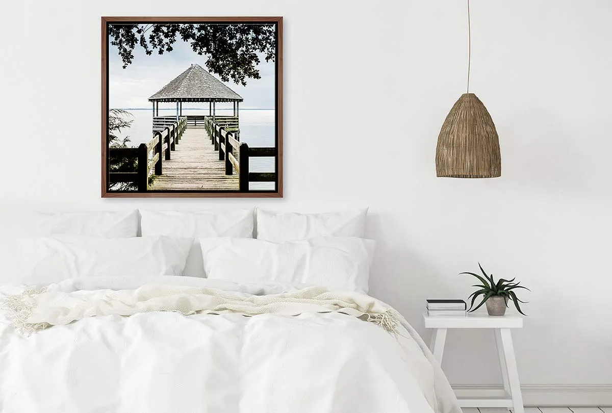 Beachside Boardwalk | Canvas Wall Art Print