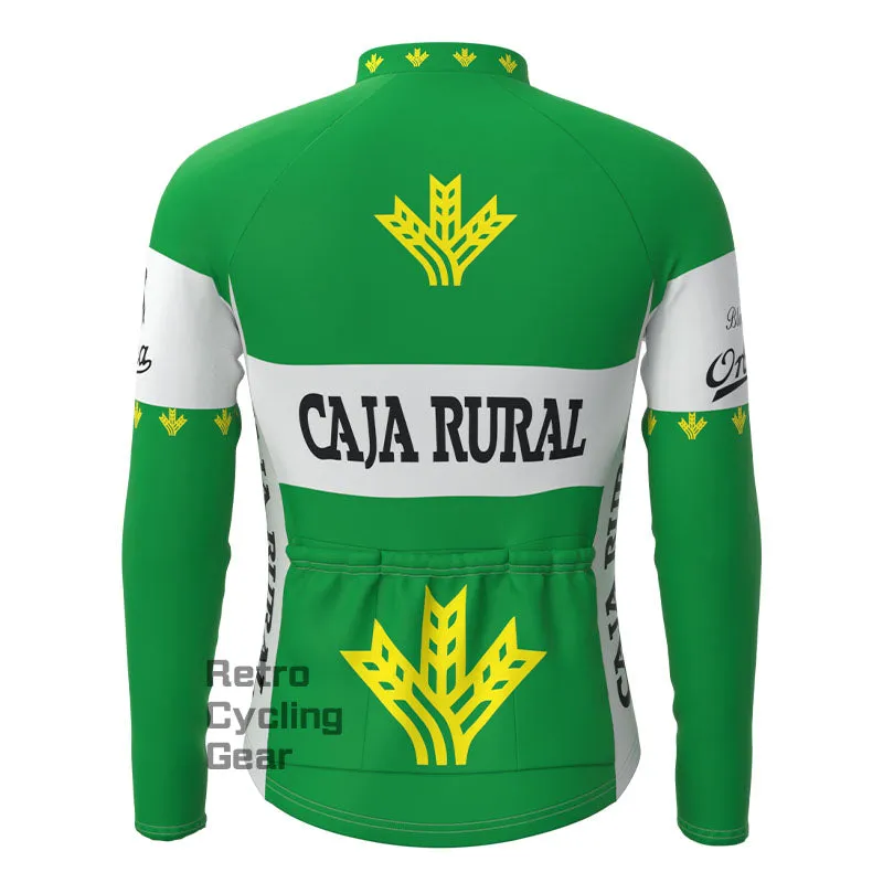 CAIA RURAL Green Fleece Retro Cycling Kits