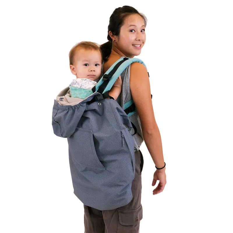 Cozy dry baby carrier cover by Jan and Jul