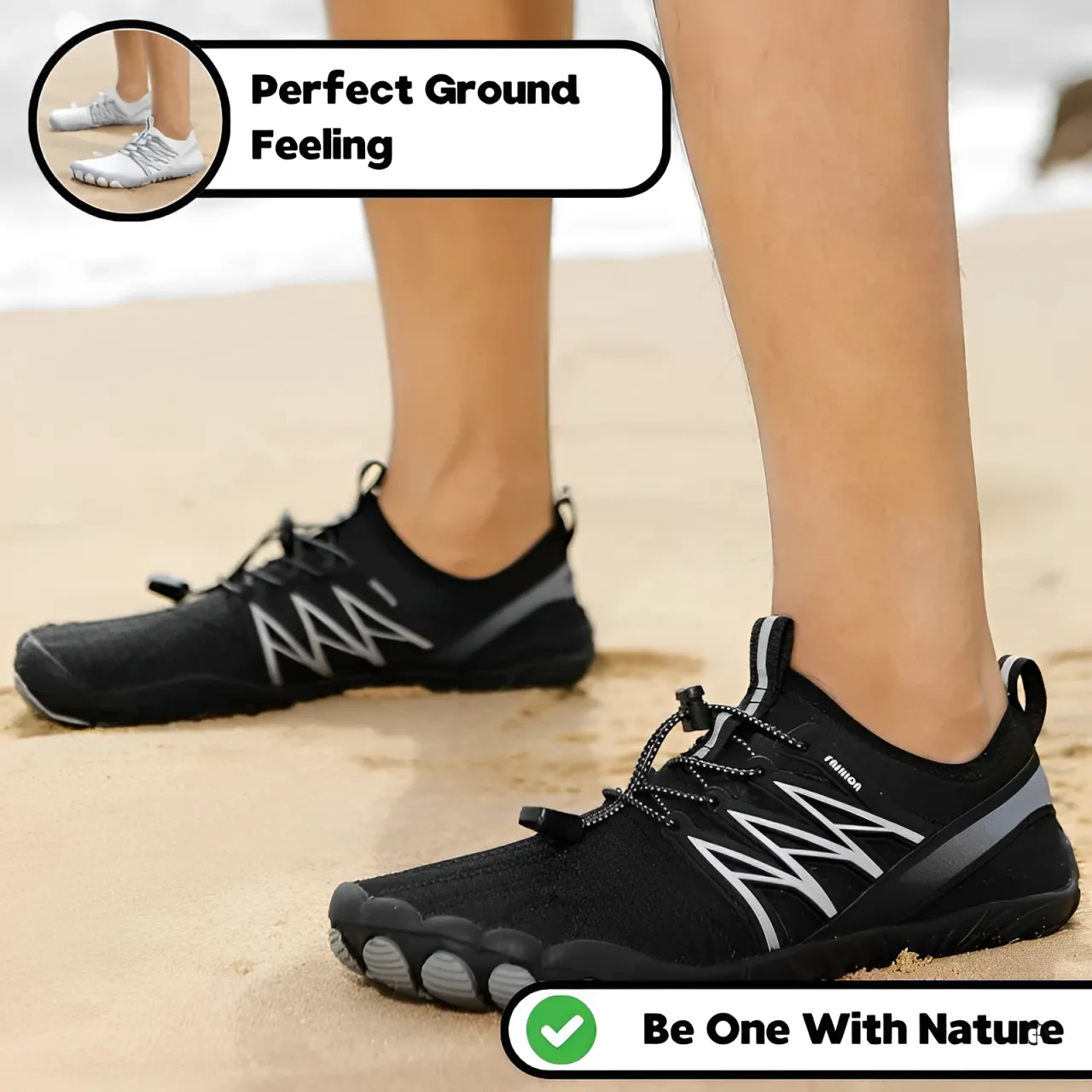 Cuzcare Ortho Barefoot Shoes For Women | Non-slip Breathable Casual Outdoor Shoes