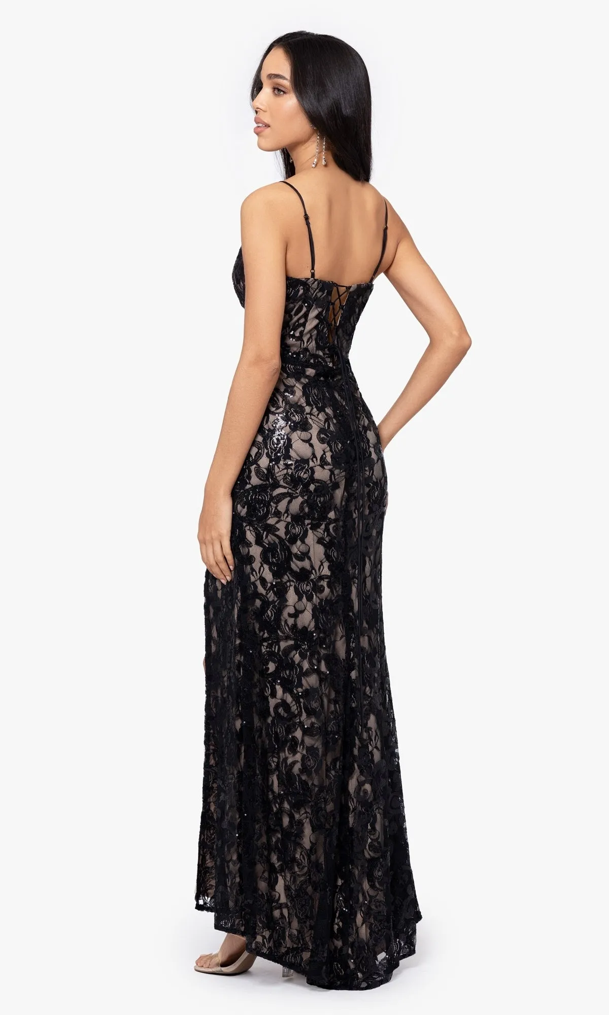 Formal Long Dress 4521Bn by Blondie Nites