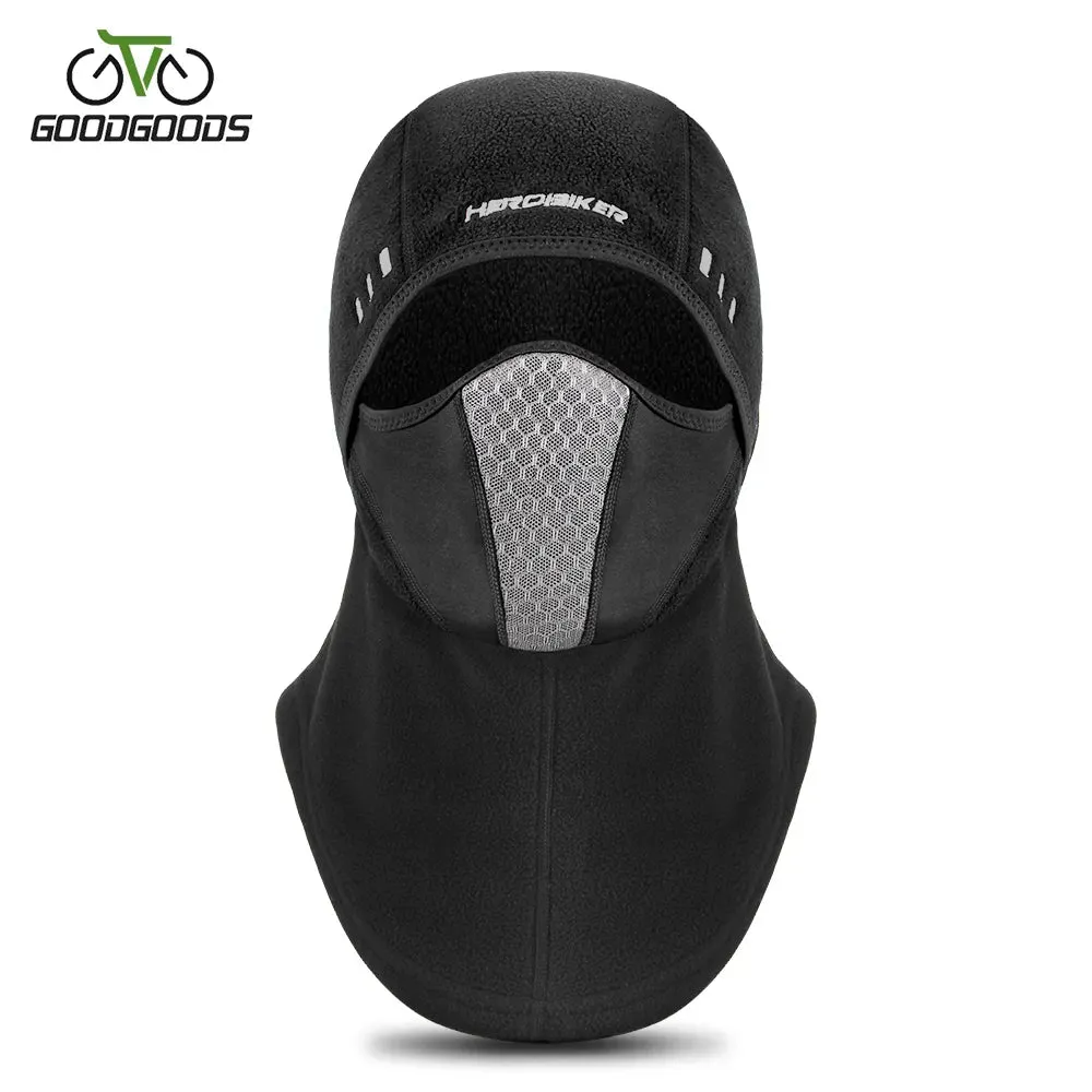 HEROBIKER Balaclava Cycling Face Mask Fleece Motorcycle Thermal Face Windproof Cold-Proof Winter Motorcycle Mask