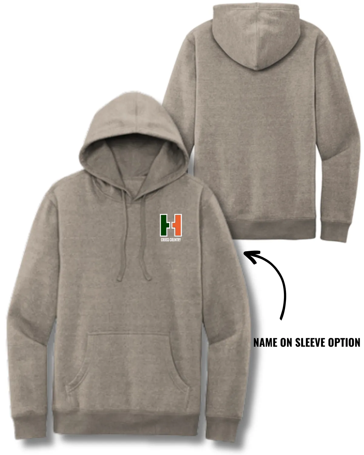 Hopkinton Cross Country - Unisex Fleece Hoodie (DT6100)