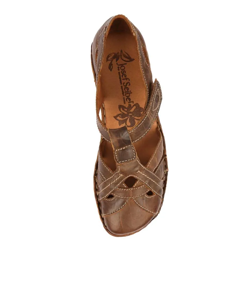 Josef Seibel Women's Rosalie 29 Mary Jane Sandals- Brandy