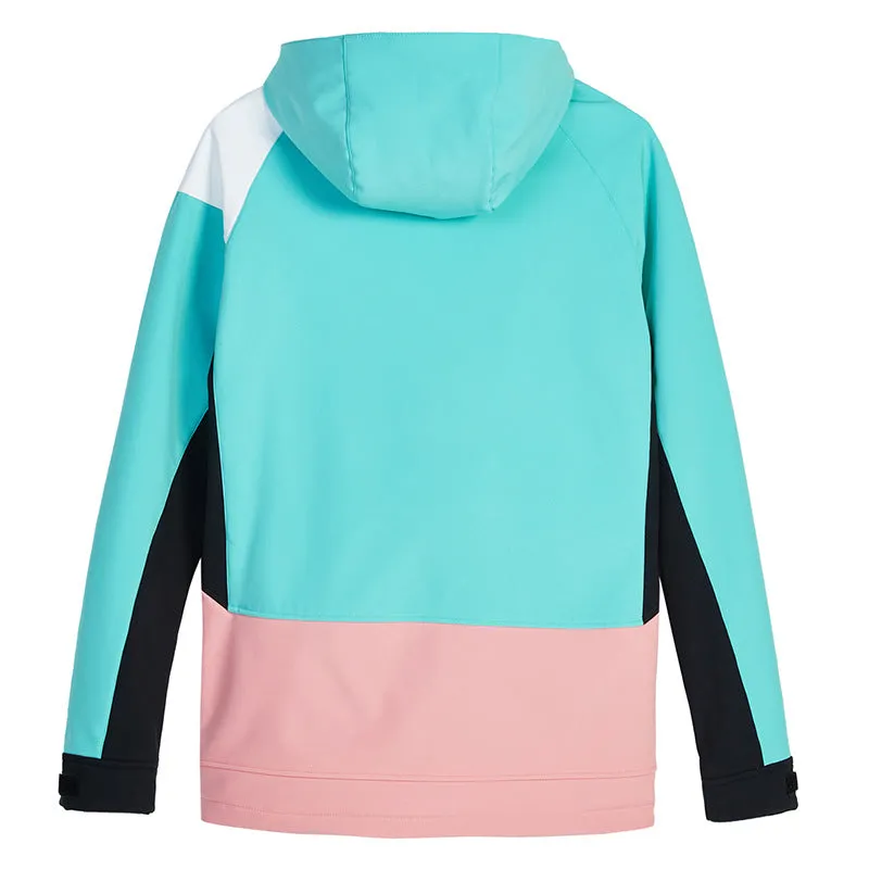 Matching Couple Anorak Snow Jacket Outdoor Half-zip Anorak Jacket