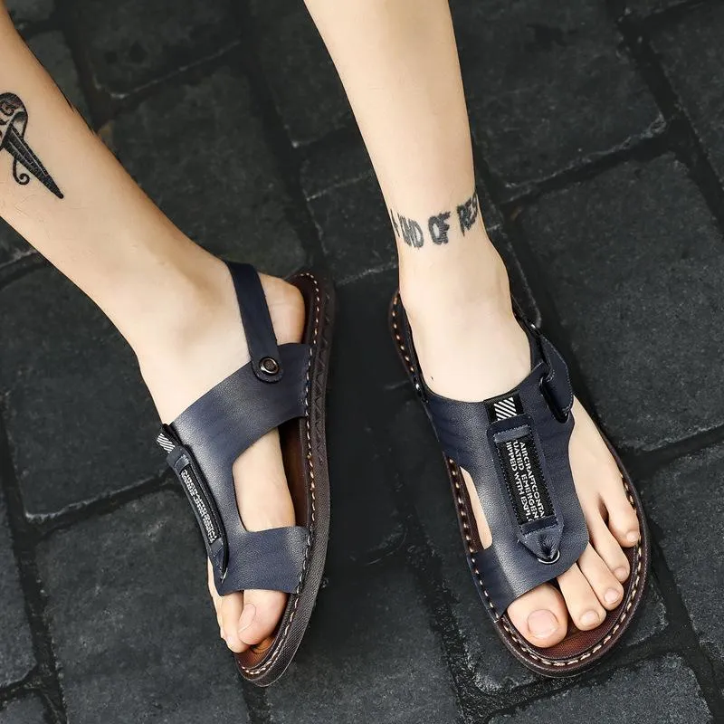 Men Sandals Slip On Fashion Flip Flops