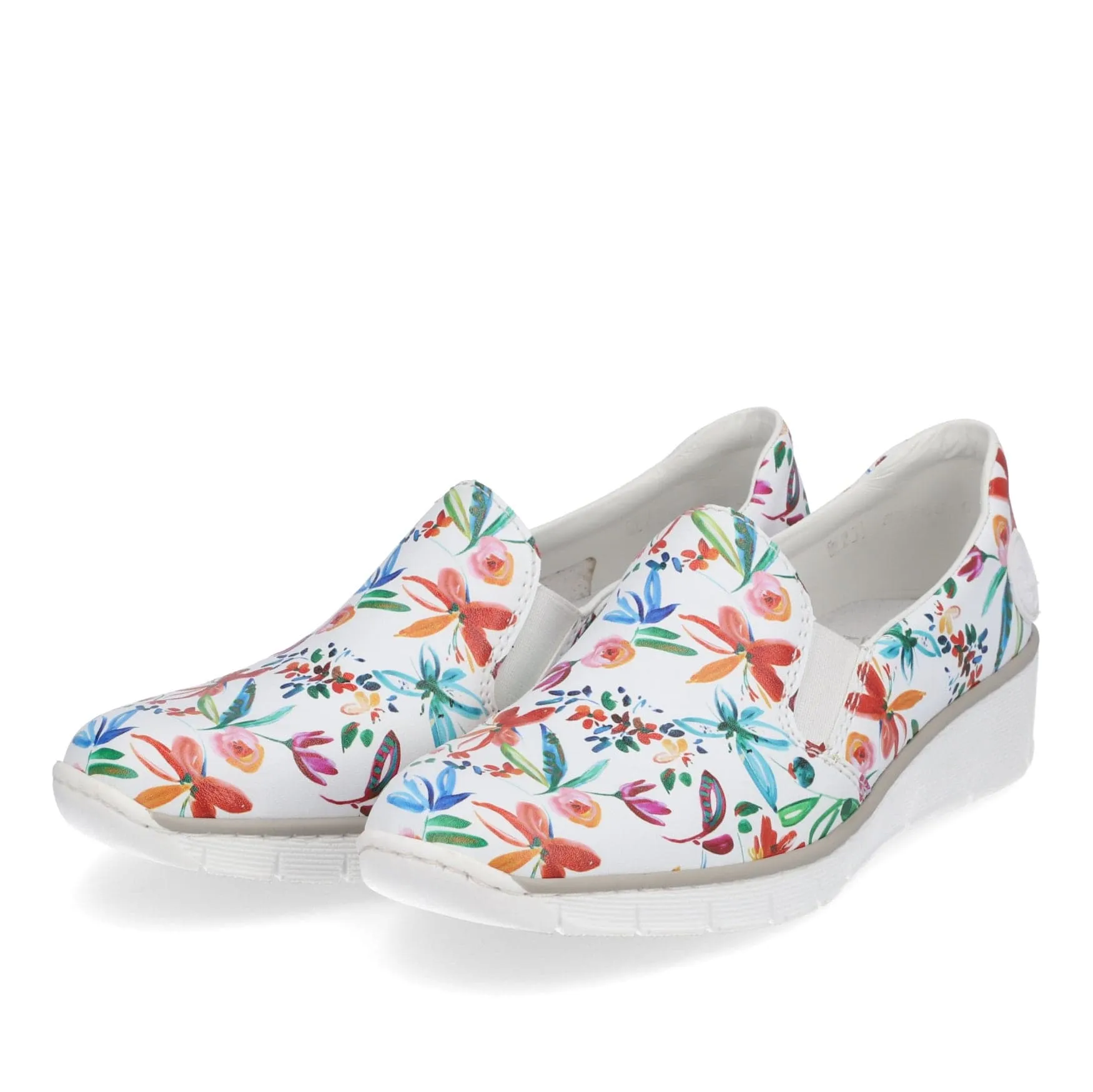 Rieker Women's Slip On Loafers- Multi