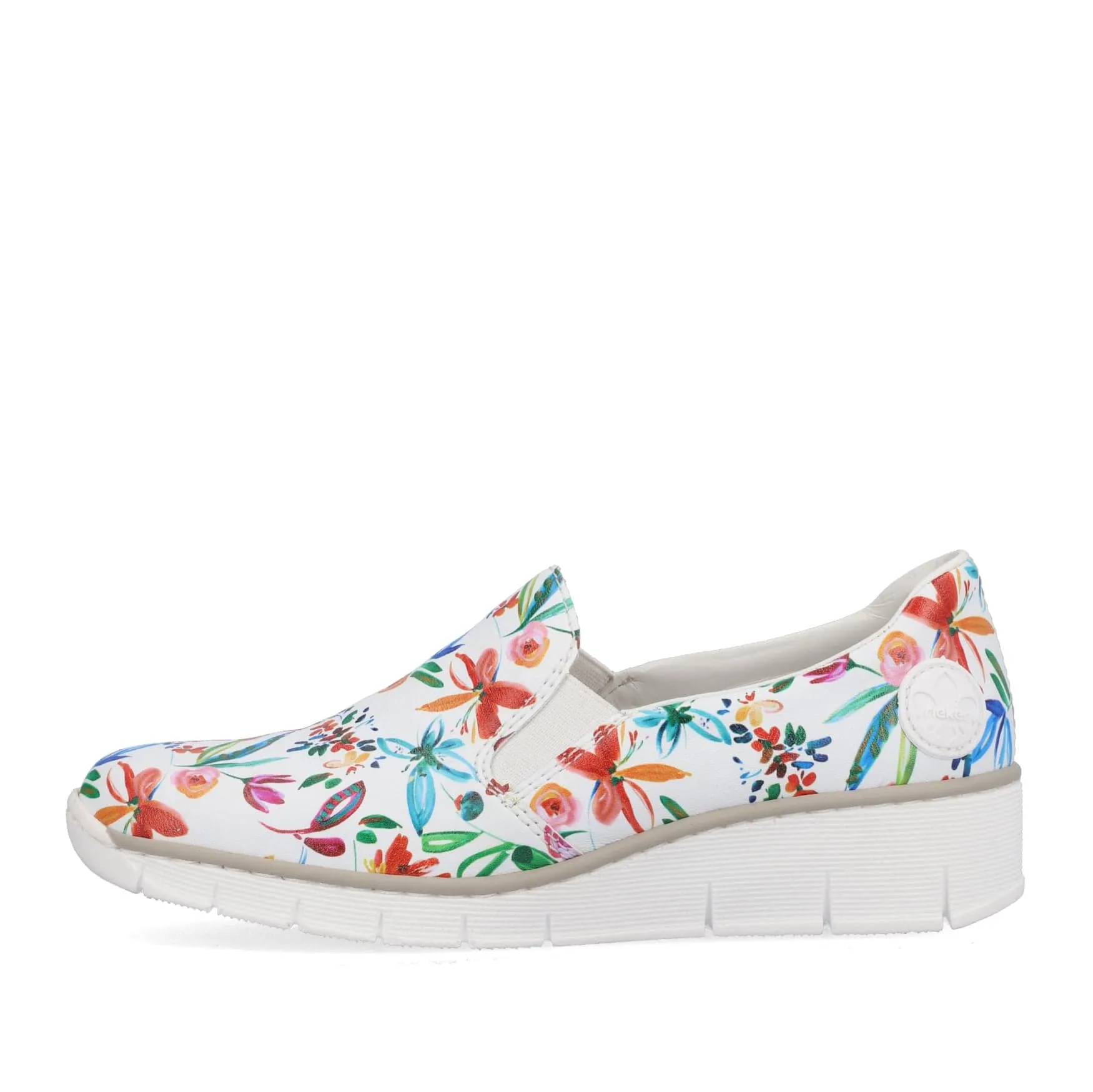 Rieker Women's Slip On Loafers- Multi