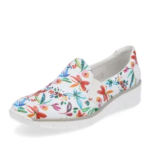 Rieker Women's Slip On Loafers- Multi