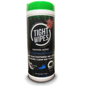 Tight Wipes Sneaker Shoe Cleaner Wipes for all Sneakers and Shoes (40 Wipes)