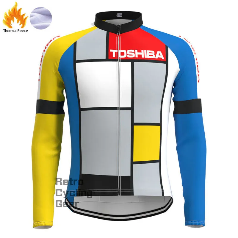 Toshiba Fleece Retro Cycling Kits