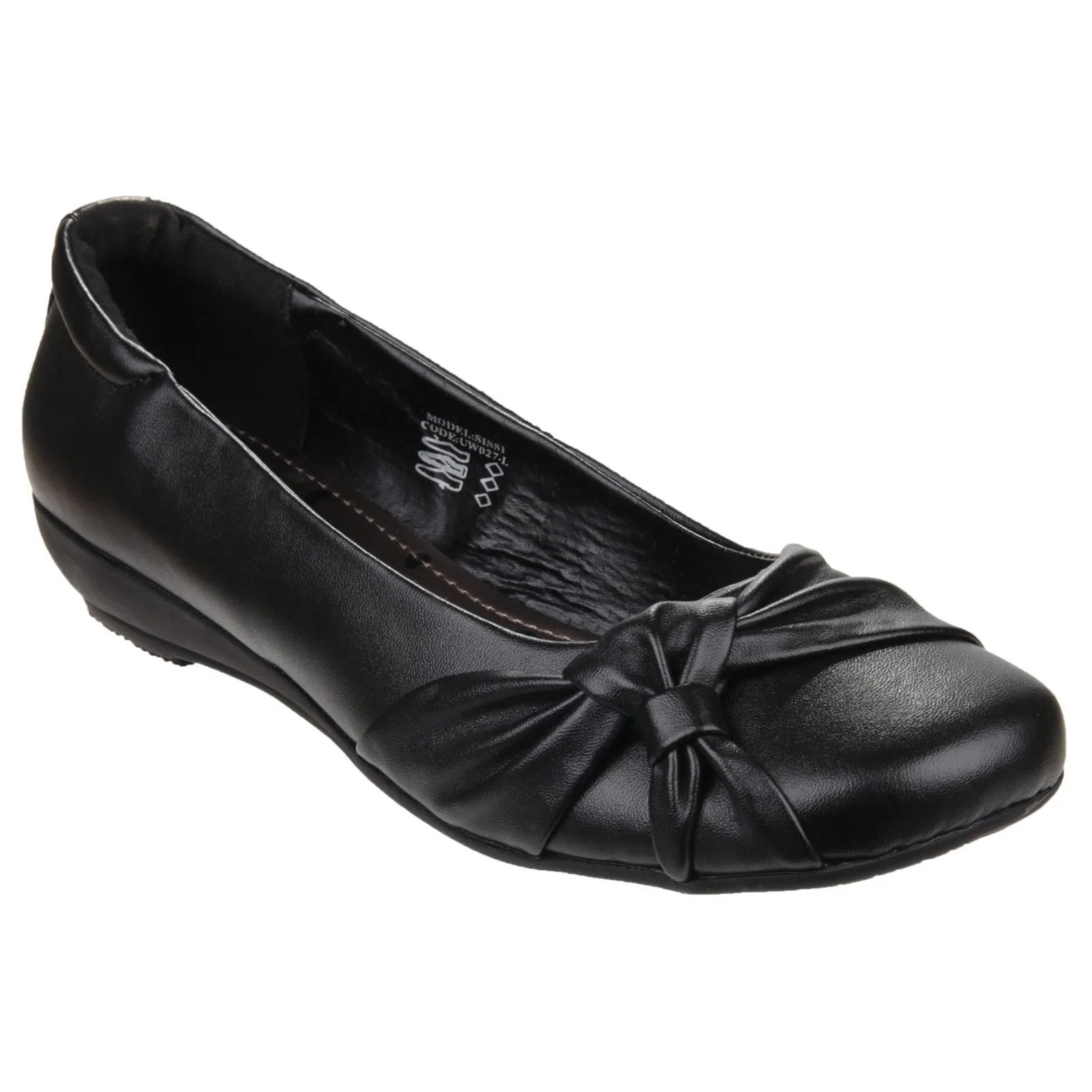 US Brass Sissi Black Shoe