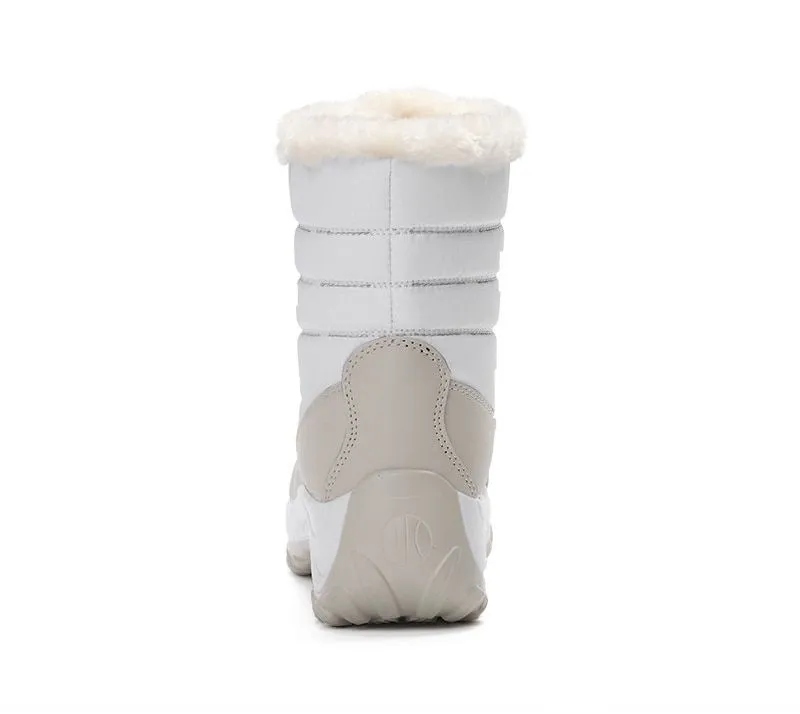 Women Boots Waterproof Winter Shoes Women Snow Boots Platform Keep Warm Ankle Winter Boots With Thick Fur Heels Botas Mujer
