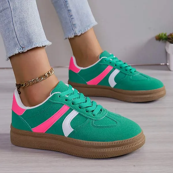 Women's Retro Platform Casual Sneakers 78146827C